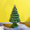 albero di natale monocolore verde smeraldo