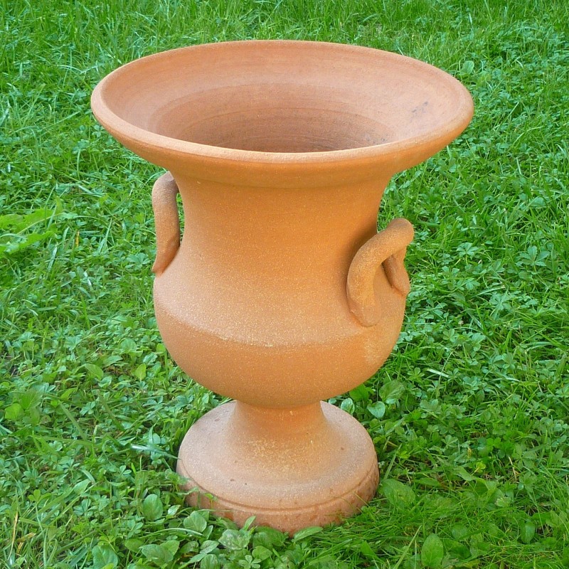 Vaso con manici - Ceramiche Siciliane - Terrecotte del Sole